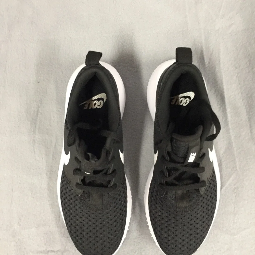 Nike Roshe G Kids Golf Shoes Black White 909250-001 Size 3Y - Picture 9 of 11